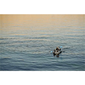 2022 Aquaglide Blackfoot 130 1 Person Angler Kayak AGBG1 - Navy